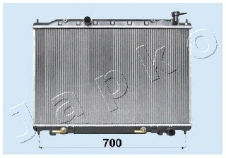 RDA213050 JAPKO Радиатор, охлаждение двигателя (фото 1)