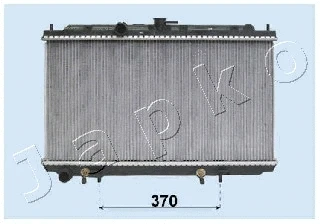 RDA213051 JAPKO Радиатор, охлаждение двигателя (фото 1)