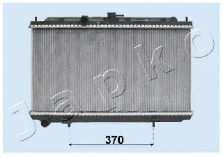 RDA213058 JAPKO Радиатор, охлаждение двигателя (фото 1)