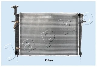 RDA283085 JAPKO Радиатор, охлаждение двигателя (фото 1)