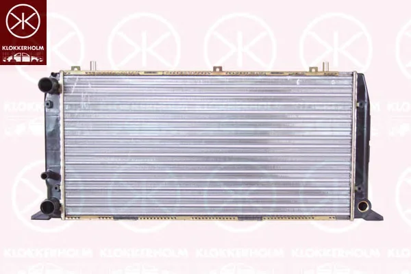 0017302098 KLOKKERHOLM Радиатор охлаждения двигателя (фото 1)