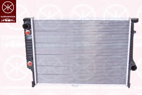 0057302092 KLOKKERHOLM Радиатор охлаждения двигателя (фото 1)