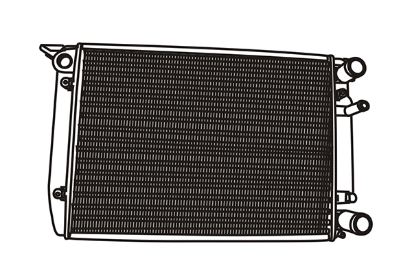 320177 WXQP Радиатор, охлаждение двигателя (фото 1)