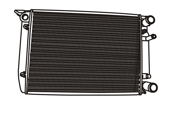 321071 WXQP Радиатор, охлаждение двигателя (фото 1)