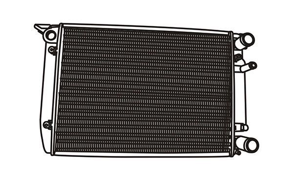 321079 WXQP Радиатор, охлаждение двигателя (фото 1)