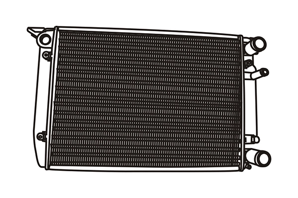321091 WXQP Радиатор, охлаждение двигателя (фото 1)