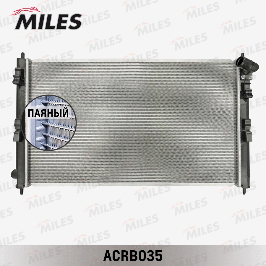 ACRB035 MILES Радиатор, охлаждение двигателя (фото 1)