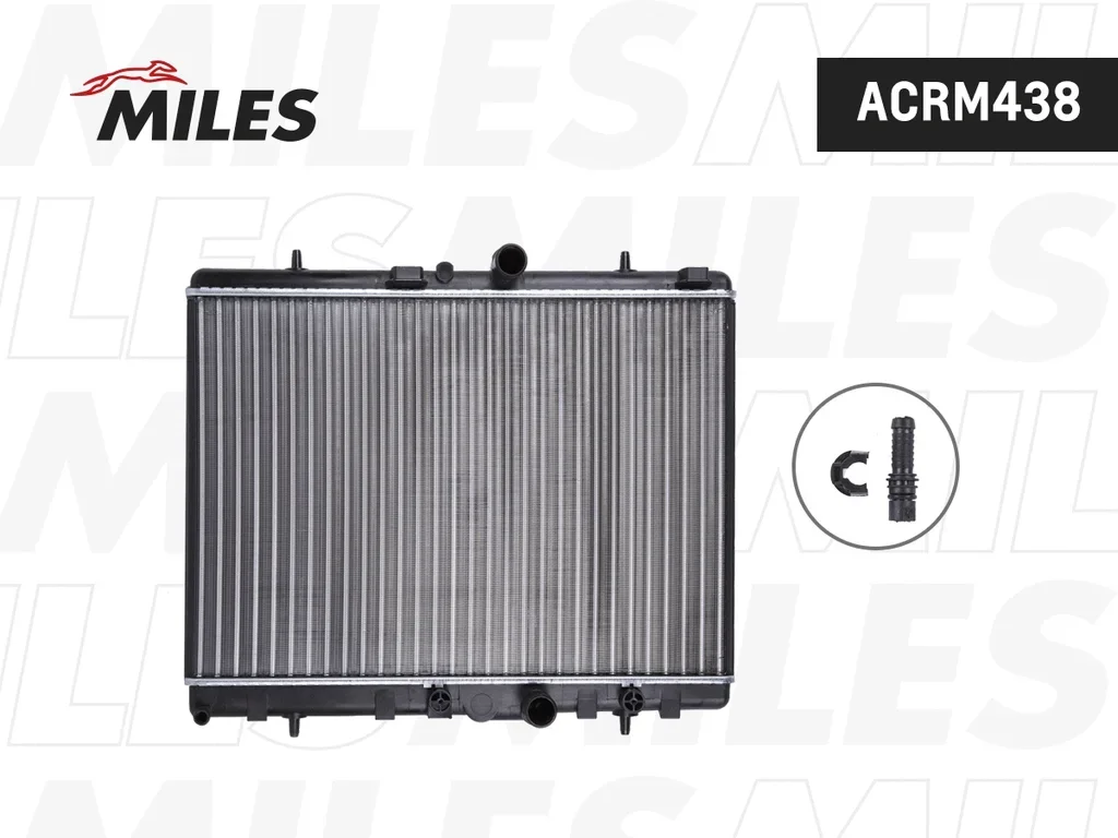 ACRM438 MILES Радиатор, охлаждение двигателя (фото 1)