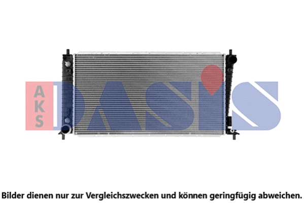 090074N AKS DASIS Радиатор, тяговый аккумулятор (фото 1)