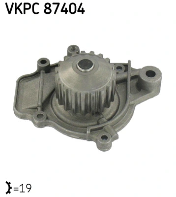VKPC 87404 SKF Водяной насос, охлаждение двигателя (фото 1)
