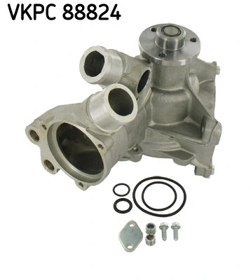 VKPC 88824 SKF Водяной насос, охлаждение двигателя (фото 1)