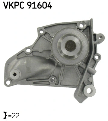 VKPC 91604 SKF Водяной насос, охлаждение двигателя (фото 1)