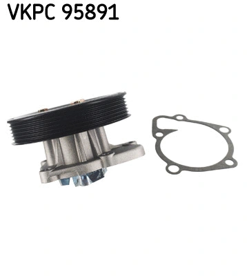 VKPC 95891 SKF Водяной насос, охлаждение двигателя (фото 1)