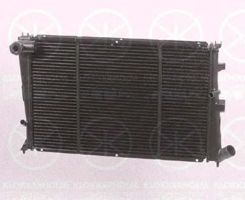 0523302066 KLOKKERHOLM Радиатор охлаждения двигателя (фото 1)