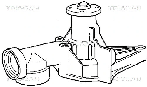 8600 10856 TRISCAN Водяной насос, охлаждение двигателя (фото 2)