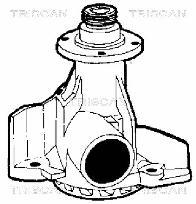 8600 11889 TRISCAN Водяной насос, охлаждение двигателя (фото 2)