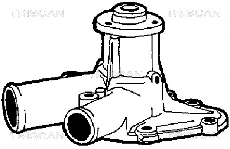 8600 12915 TRISCAN Водяной насос, охлаждение двигателя (фото 1)