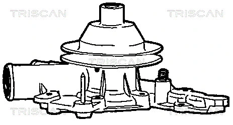 8600 12956 TRISCAN Водяной насос, охлаждение двигателя (фото 1)