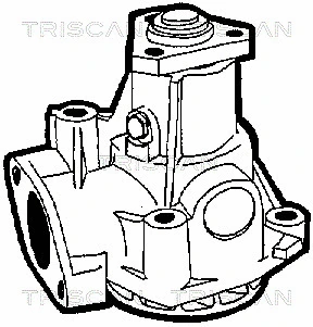 8600 15003 TRISCAN Водяной насос, охлаждение двигателя (фото 2)