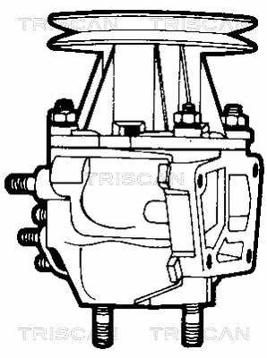 8600 15122 TRISCAN Водяной насос, охлаждение двигателя (фото 1)