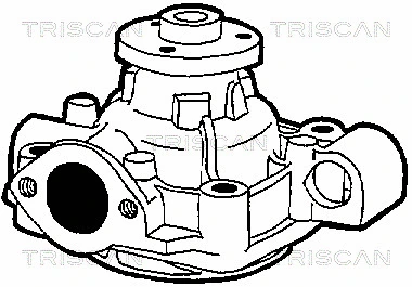 8600 15936 TRISCAN Водяной насос, охлаждение двигателя (фото 2)