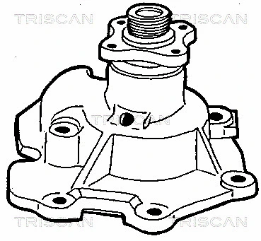 8600 16835 TRISCAN Водяной насос, охлаждение двигателя (фото 2)