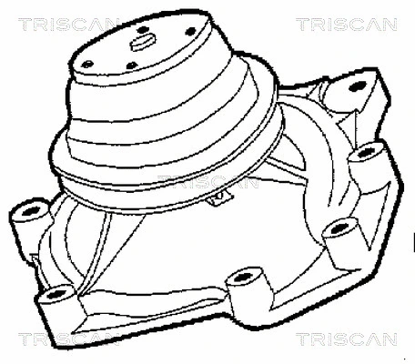 8600 17001 TRISCAN Водяной насос, охлаждение двигателя (фото 2)