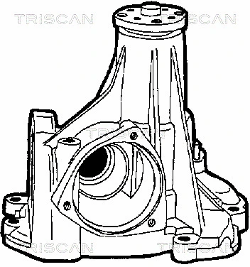 8600 23008 TRISCAN Водяной насос, охлаждение двигателя (фото 2)