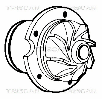 8600 23028 TRISCAN Водяной насос, охлаждение двигателя (фото 1)