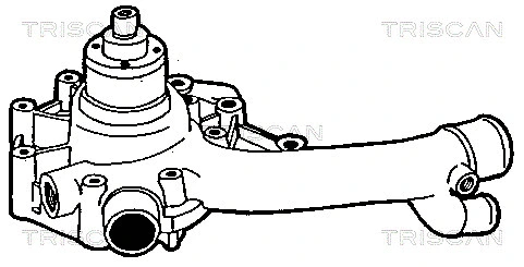 8600 23826 TRISCAN Водяной насос, охлаждение двигателя (фото 2)