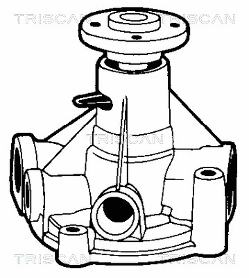 8600 27104 TRISCAN Водяной насос, охлаждение двигателя (фото 2)