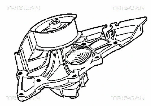 8600 29004 TRISCAN Водяной насос, охлаждение двигателя (фото 2)