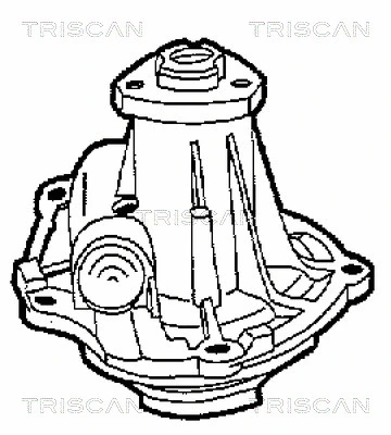 8600 29006 TRISCAN Водяной насос, охлаждение двигателя (фото 2)