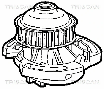 8600 29984 TRISCAN Водяной насос, охлаждение двигателя (фото 2)