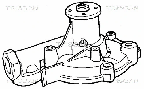 8600 42938 TRISCAN Водяной насос, охлаждение двигателя (фото 2)