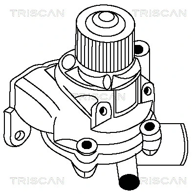 8600 50946 TRISCAN Водяной насос, охлаждение двигателя (фото 2)