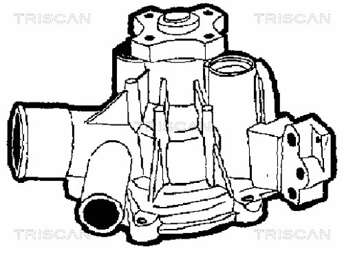 8600 65918 TRISCAN Водяной насос, охлаждение двигателя (фото 2)