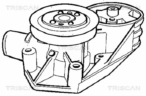 8600 67939 TRISCAN Водяной насос, охлаждение двигателя (фото 2)
