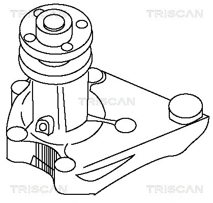 8600 69944 TRISCAN Водяной насос, охлаждение двигателя (фото 2)