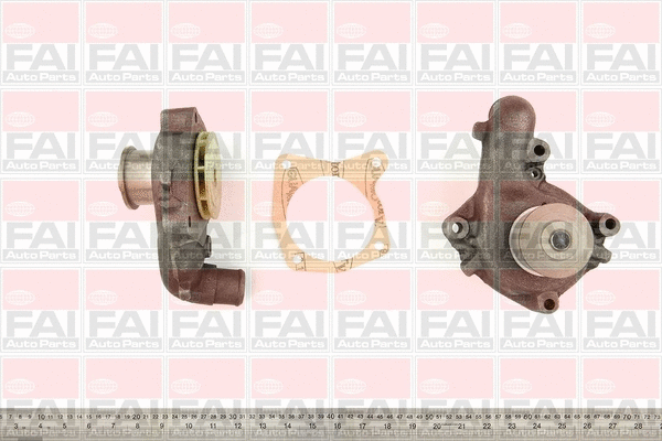 WP6031 FAI AUTOPARTS Водяной насос, охлаждение двигателя (фото 1)