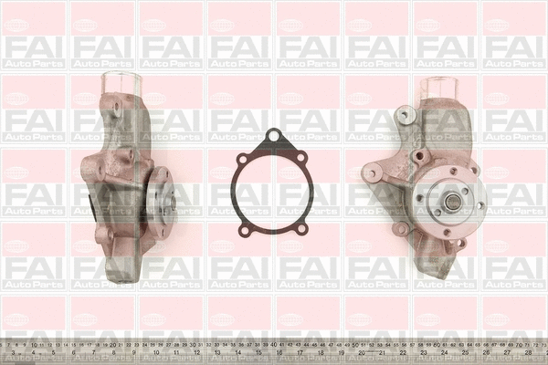 WP6165 FAI AUTOPARTS Водяной насос, охлаждение двигателя (фото 1)