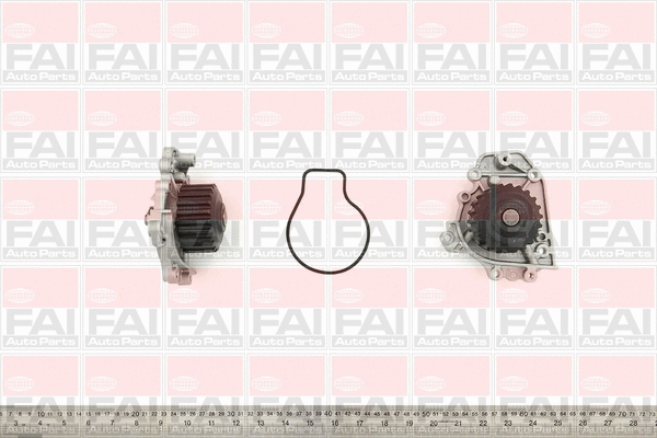 WP6193 FAI AUTOPARTS Водяной насос, охлаждение двигателя (фото 1)