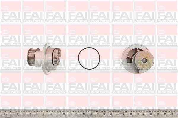 WP6241 FAI AUTOPARTS Водяной насос, охлаждение двигателя (фото 1)