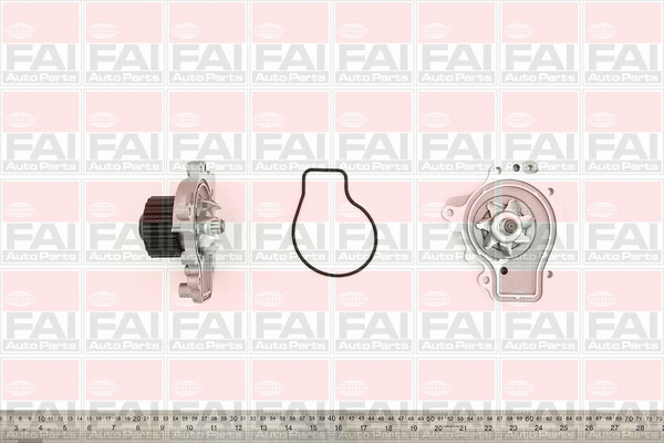 WP6269 FAI AUTOPARTS Водяной насос, охлаждение двигателя (фото 1)