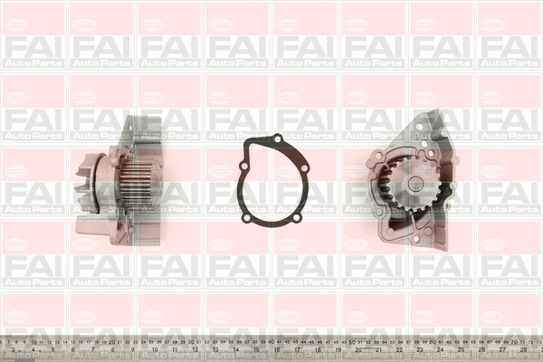 WP6304 FAI AUTOPARTS Водяной насос, охлаждение двигателя (фото 1)