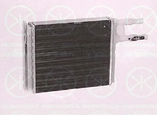 2092306128 KLOKKERHOLM Радиатор отопителя салона (фото 1)
