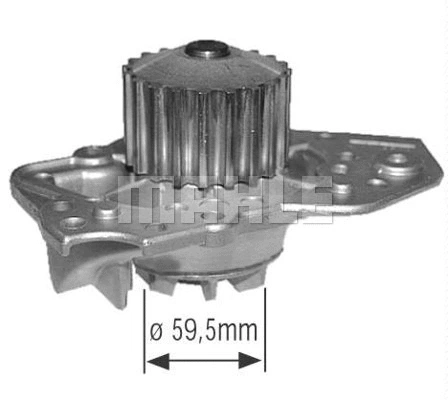 CP 202 000S KNECHT/MAHLE Водяной насос, охлаждение двигателя (фото 1)