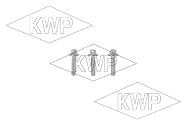 101400 KWP Водяной насос, охлаждение двигателя (фото 1)