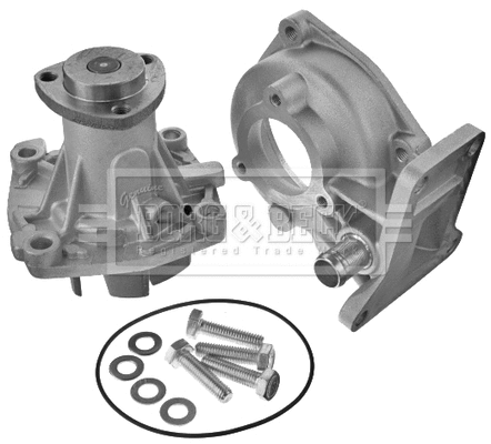 BWP2171 BORG & BECK Водяной насос, охлаждение двигателя (фото 1)