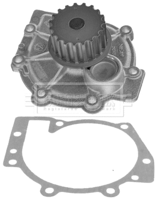 BWP2328 BORG & BECK Водяной насос, охлаждение двигателя (фото 2)
